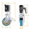 Computer Chair, Swivel Caster Wheel Set Diameter for Photography Heavy Duty Stainless Steel C-Stand Special Wheel Accessories view 2