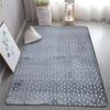Osifoo Unique Area Rugs, Glow in The Dark Rug Luminous Carpet for Kids Bedroom, Gray Little Star 4.6x6.6 Feet view 1