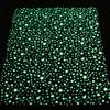 Osifoo Unique Area Rugs, Glow in The Dark Rug Luminous Carpet for Kids Bedroom, Rainbow Star 5.2x8.2 Feet view 2