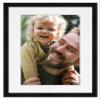 CustomPictureFrames.com 11x15 Frame Black with White Picture Mat for 11x15 Photo - Black 13x17 Frame to Display Print or Poster Measuring 11x15 Inches with White Photo Mat view 4
