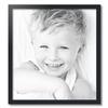 ArtToFrames 24x26 Inch Black Picture Frame, This 1.25 Inch Custom MDF Poster Frame is Black - Comes with Foam Backing 3/16 inch and Regular Acrylic (FBPLFRBW26079-24x26) view 2