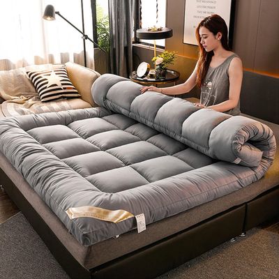 Japanese Traditional Futon Mattress, Foldable Tatami Pad, Breathable, for Guests, for Camping, 10cm Thicken Reversible Ergonomic Mattress, Full Size Futon (Size : 90X200cm)