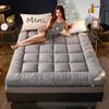 Japanese Traditional Futon Mattress, Foldable Tatami Pad, Breathable, for Guests, for Camping, 10cm Thicken Reversible Ergonomic Mattress, Full Size Futon (Size : 90X200cm) view 2