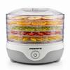 OVENTE Food Dehydrator Machine, 240W, 5-Stackable Trays, Grey DF215GY view 1