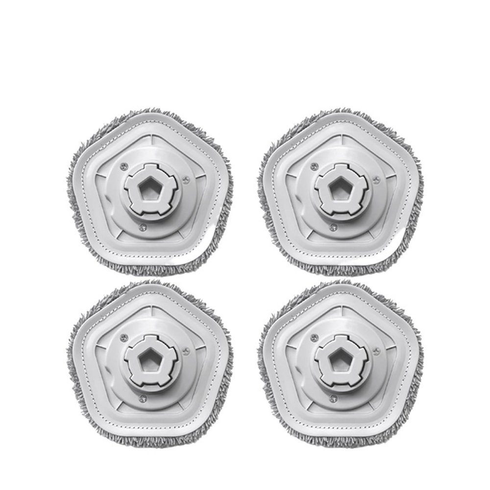 PiLTar Vacuum Cleaner Accessories,Mop Pad,Compatible for Dreame Bot W10 W10 Pro (Color : 4PCS)
