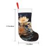 ViLlex Christmas Stocking 18" Xmas Stockings Holiday Decorative Stockings Xmas Party Dcor Accessories Cuff Gift Bohemian White Lotus view 4