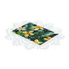 Hawaiian Tropical Leaves Flowers Exquisite Snowflake Pendant Decoration - Perfect for Christmas and Parties view 3