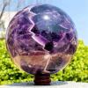 AtkitS Beautiful Dream Amethyst Ball Natural Purple Flower Crystal Handwork Sphere Reiki Energy Wichcraft MineralsExquisite Gifts Souvenirs (Size : 900-1000g) view 3