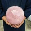 AtkitS Beautiful Natural Pink Rose Quartz Sphere Crystal Ball Healing (Size : 55-60mm) view 3