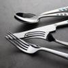 35 pcs Silverware Set for 7,Rainbow Handle Forks Spoons Silverware Set For 4 Cutlery Utensi Sets Flatware Wedding Party Mirror Polished Gift Package for Christmas and Thanksgiving&Halloween view 4