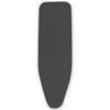 WInara Lroning Cover Replacement Iron Board Cover with Thick Padding Ironing Board Covers Full Size, Silver Coated Ironing Board Cover, 15x54 Inch (Color : Black, Size : 48x15in(122x38cm)) view 2