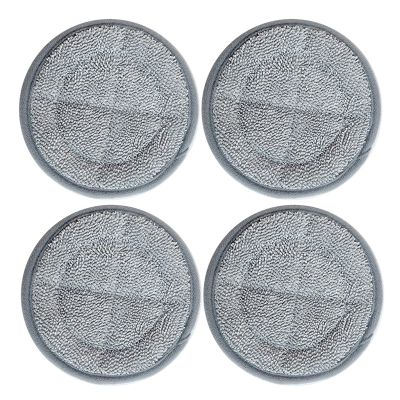 SteFik 4 Pads for Power Drive Mop Rotating Pads. Compatible for LG A9, Floor Cleaning Mop Microfiber Hardwood Laminate Tile (Color : C)