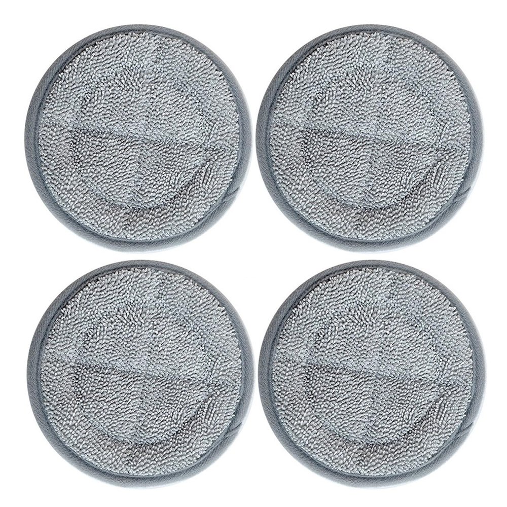 SteFik 4 Pads for Power Drive Mop Rotating Pads. Compatible for LG A9, Floor Cleaning Mop Microfiber Hardwood Laminate Tile (Color : C)