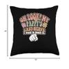Look My Pappy's Last Nerve Funny Father Dad Family Sarcastic Throw Pillow view 4