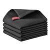 Nialnant 100% Cotton Waffle Weave Kitchen Towels,4 Pack Dish Cloths for Washing Dishes,Dish Towels,Super Soft Absorbent Cleaning Rags-Black, 12 x 12 in view 1