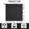 Nialnant 100% Cotton Waffle Weave Kitchen Towels,4 Pack Dish Cloths for Washing Dishes,Dish Towels,Super Soft Absorbent Cleaning Rags-Black, 12 x 12 in view 2