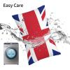 Augenstern Zippered Bed Pillow Protector United-Kingdom-UK-Flag Decorative Throw Pillow Cover Pillowcase Encasement 20"X30" view 4