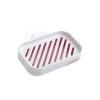 HEXEH soap Holder/soap Dish Combination Wall-Mounted Side-Pull Drain Soap Dish, Plastic Soap Holder with Dense Drain Holes, Can Be Used As an for Friends Moving to a New Home Bar Soap Holde view 1