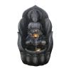 HARAY Tabletop Water Fountain Desktop Lucky Buddha Statue Flowing Water Fountain Living Room Entrance Decoration Home Decoration Landscape Decoration Office Relaxation Meditation Fountain (Size : B) view 1