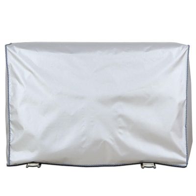Huaroad Air Conditioner Cover for Window Unit, Heavy Duty Waterproof Outdoor Full Coverage Protective A/C Covers for Mini Split Heat Pump, Condenser (Color : Silver, Size : 100x42x125cm)