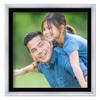 CustomPictureFrames.com 12x12 Frame Silver with Black Picture Mat for 12x12 Photo - Silver 15x15 Frame to Display Print or Poster Measuring 12x12 Inches with Black Photo Mat view 4