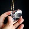 Chandelier Crystal Prisms Pendants Crystal Chandelier Prism Parts Hanging Faceted Ball Pendant Lighting Accessories Home Decor Chandelier Crystal Prisms Pendants (Size : 40mm 1pcs) view 3