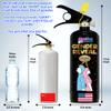 6lb Giant Gender Reveal Fire Extinguisher - 15x4" Gender Reveal Extinguisher Smoke - Fire Extinguisher Gender Reveal Party - Gender Reveal Party Extinguisher - Blasts 20+ Feet - (Blue) view 3