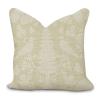 Chenonceau Birds and Botanicals Aquamarine Decorative Throw Pillow Covers 20x20in Zipped Farmhouse Square Accent Pillowcase Cushion Cover Case for Sofa Couch Coffee Bar Club Pub Home Decor view 1