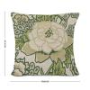 Cheyan White Floral Decorative Pillow Covers 18x18in Chinoiserie Asian Pillowcase Farmhouse Throw Cushion Cover Cases for Couch Sofa Bed Living Room Home Decoration Birthday Gifts view 2