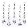 Chandelier Crystal Prisms Pendants 40pcs/lot 15cm (L) Clear Crystal Lamp Chandelier Parts Pendants Decoration Chandelier Crystal Prisms Pendants (Color : B) view 1