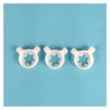 MiJob 3 in 1 Hexagram Shaped Modeling Lids Compatible for Ice Cream Machines Nozzle Caps Soft Ice Cream Maker Accessories 29mm Inner Diameter view 2