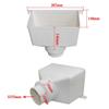 Rainwater hopper downspout drain adapter rain water collector rain water collector drain pipe accessories 75/110mm view 3