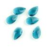 Chandelier Crystal Prisms Pendants 12 Pieces Beads Lighting Accessories Crystal Teardrop Prism Parts 22mm Chandelier Crystal Prisms Pendants (Color : Zircon Blue) view 1