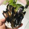 AtkitS Beautiful Natural Rock Quartz Crystal Cluster Smoky Crystal Mineral Specimen Home Decoration Healing Gemstone (Size : 400-500g) view 1