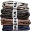 ECOHomes Bed Sheet Organizer Label Bands (Mix 10PCs Pack, White) view 1