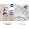 3L Tea Kettle with V Shaped Spout, Hot Water Bolier Fast Heat Conduction Tea Pot, Easy Temperature Adjustment, for Convenient and Practical Hot Water Brewing view 3