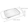 Cabilock Dish Draining Rack Sink Dish Drying Rack Expandable Stainless Steel Kitchen Sink Accessory view 3