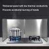 4 Sided Splatter Guard For Frying Stove Top Stainless Steel Splatter Screens For Fine Mesh Oil Splash Guard Anti Splatter Shield Guard Folding Splash Guard Kitchen Anti Splatter Shield Guard Stove Spl view 3