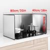 4 Sided Splatter Guard For Frying Stove Top Stainless Steel Splatter Screens For Fine Mesh Oil Splash Guard Anti Splatter Shield Guard Folding Splash Guard Kitchen Anti Splatter Shield Guard Stove Spl view 4