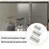 4 Sided Splatter Guard, Stainless Steel Oil Splatter Guard, Grease Splatter Screen, Anti Splatter Sheet Oil Guard Foldable, Kitchen Oil Splatter Proof Baffle Splatter Guard Stove Stove Splash Guard ( view 3