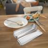 UPKOCH Stainless Steel Utensil Basket Chopstick Holder for Dishwasher Multi-purpose Silverware Drainer and Tableware Rack for Kitchen Storage and Organization view 2