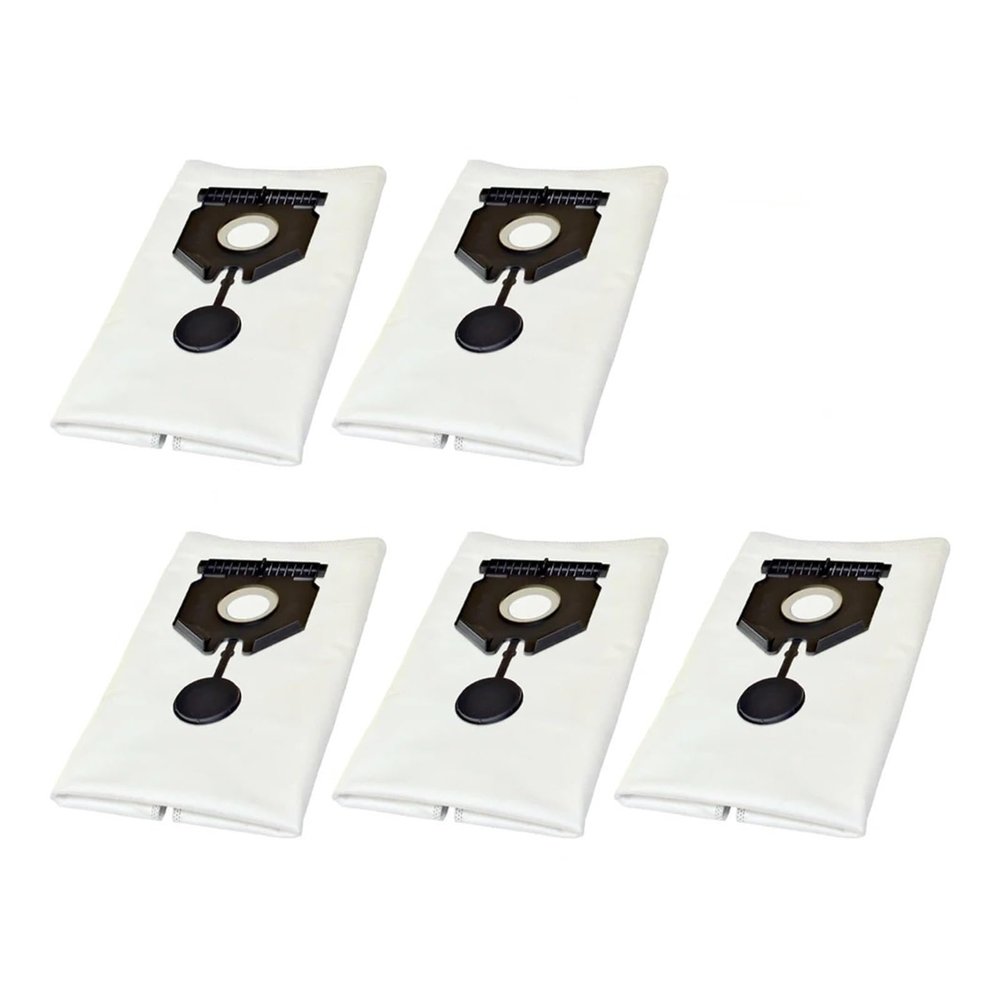 5 PCS Dust Bag High Filter Bag Replacement Vacuum Cleaner Parts. Compatible With Krcher 2.889-154.0 NT 30/1 30L