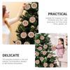 ABOOFAN Wooden Carving Ornament for Christmas Tree Chic Xmas Hanging Decor Delicate Pendant for Holiday Celebrations for and Party Decorations view 2