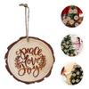 ABOOFAN Wooden Carving Ornament for Christmas Tree Chic Xmas Hanging Decor Delicate Pendant for Holiday Celebrations for and Party Decorations view 3