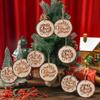 ABOOFAN Wooden Carving Ornament for Christmas Tree Chic Xmas Hanging Decor Delicate Pendant for Holiday Celebrations for and Party Decorations view 4