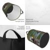 Otters Large Laundry Hampers, Collapsible Tall Clothes Baskets, Washing Bag For Bathroom, Bedrooms view 4