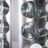 HJXGQJM Revolving Spice Rack Set with 16 Spice Jars, Kitchen Spice Tower Organizer for Countertop Or Cabinet, Spice Rack Spice Storage Cupboard Spice Rack Organiser Spice Racks (Size : 20 Cans) view 4
