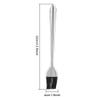 Pastry Basting Brushes, Silicone BBQ Oil Brush, Basting Pastry Cake Baking Brushes with Stainless Steel Handle view 3