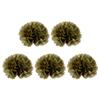 ECYC 5 Pcs 6 inch Tissue Pom Poms, Paper Pom Pom Decoration Tissue Flower Pompoms for Wedding Birthday Party Baby Shower Decoration,30 view 1