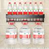 Wall Mounted Spice Rack/Shelves Spice Storage Cupboard Spice Rack Organiser, Space Aluminum, With Hook, Foldable Towel Rail, For Kitchen Cabinet Kitchen Bathroom Living Room Spice Bottle Jars Rack Spi view 4
